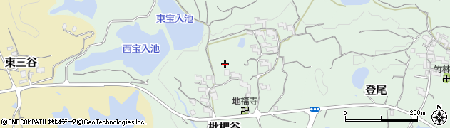 和歌山県紀の川市枇杷谷周辺の地図