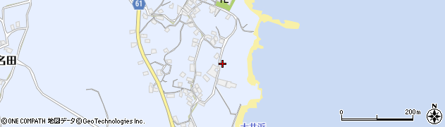 三重県志摩市大王町名田188周辺の地図