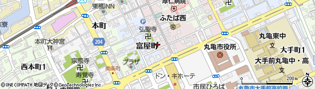 窪田初江京染呉服店周辺の地図