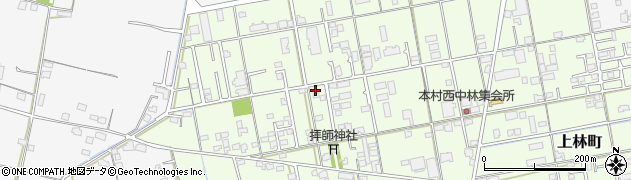 香川県高松市上林町532周辺の地図