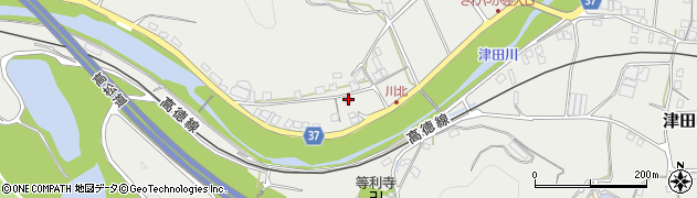 香川県さぬき市津田町津田2116周辺の地図