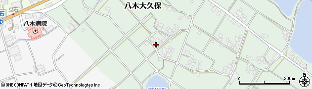 兵庫県南あわじ市八木大久保152周辺の地図