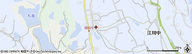 和歌山県紀の川市江川中510周辺の地図
