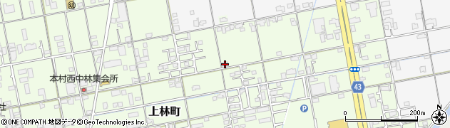 香川県高松市上林町429周辺の地図