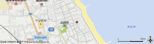 香川県さぬき市津田町津田1347周辺の地図
