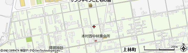香川県高松市上林町538周辺の地図