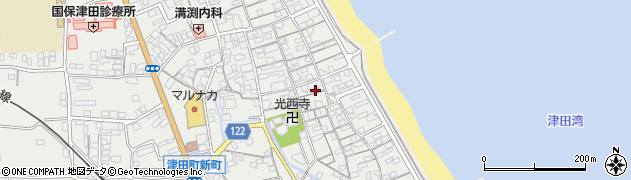 香川県さぬき市津田町津田1232周辺の地図