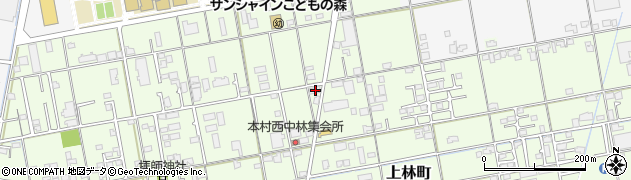 香川県高松市上林町539周辺の地図