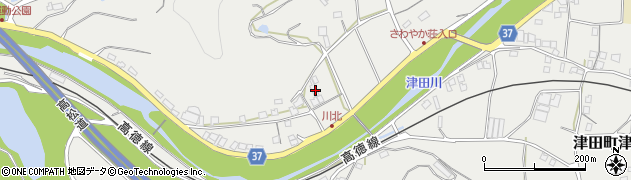 香川県さぬき市津田町津田2088周辺の地図