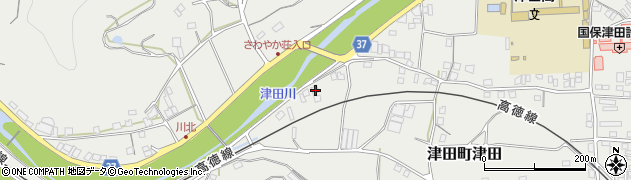 香川県さぬき市津田町津田1798周辺の地図