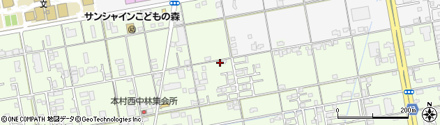 香川県高松市上林町468周辺の地図