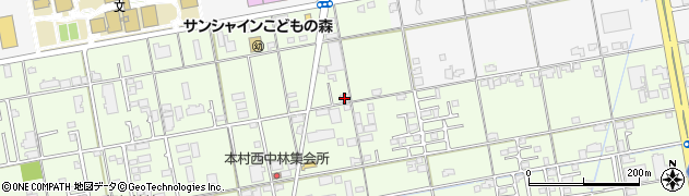 香川県高松市上林町481周辺の地図
