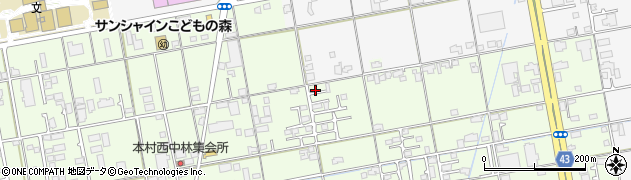 香川県高松市上林町465周辺の地図