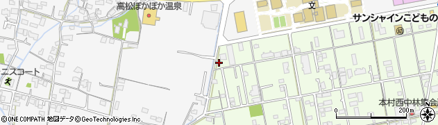 香川県高松市上林町690周辺の地図