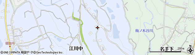 和歌山県紀の川市江川中927周辺の地図