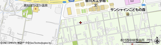 香川県高松市上林町682周辺の地図