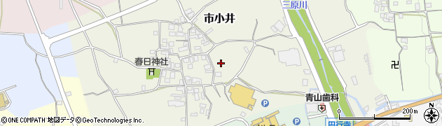 兵庫県南あわじ市市小井周辺の地図