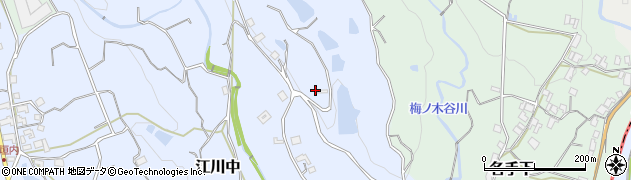 和歌山県紀の川市江川中978周辺の地図