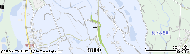 和歌山県紀の川市江川中741周辺の地図