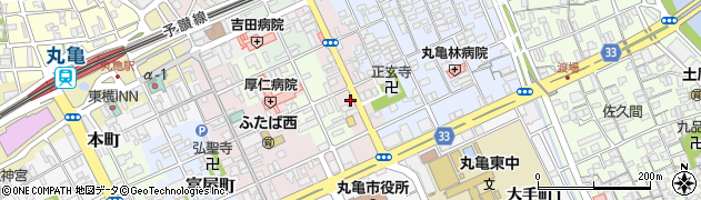 香川県丸亀市葭町11周辺の地図