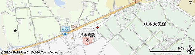 兵庫県南あわじ市八木大久保3周辺の地図