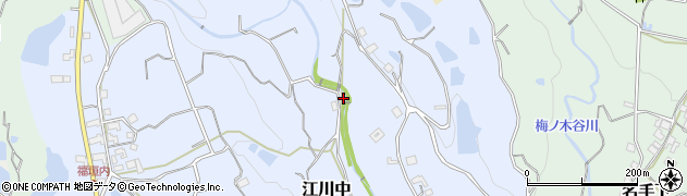 和歌山県紀の川市江川中740周辺の地図
