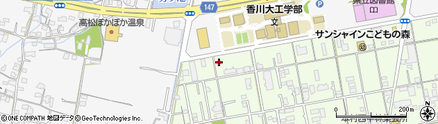 香川県高松市上林町684周辺の地図
