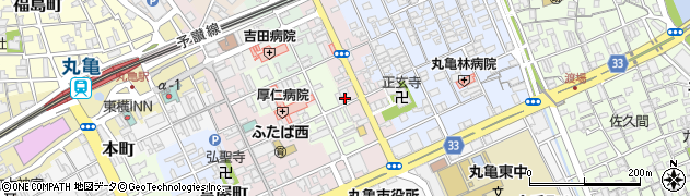 香川県丸亀市葭町16周辺の地図