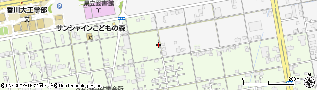 香川県高松市上林町488周辺の地図