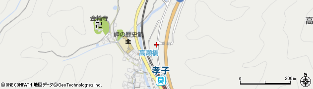 大阪府岬町（泉南郡）孝子周辺の地図