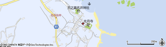 三重県志摩市大王町名田288周辺の地図