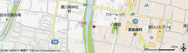 香川県高松市下田井町686周辺の地図