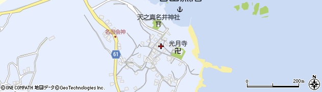 三重県志摩市大王町名田296周辺の地図