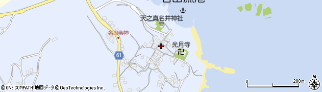 三重県志摩市大王町名田299周辺の地図