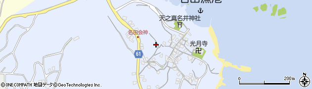 三重県志摩市大王町名田673周辺の地図