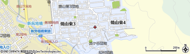 広島県呉市焼山東周辺の地図