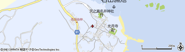 三重県志摩市大王町名田308周辺の地図
