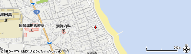 香川県さぬき市津田町津田1365周辺の地図