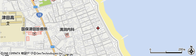 香川県さぬき市津田町津田1367周辺の地図
