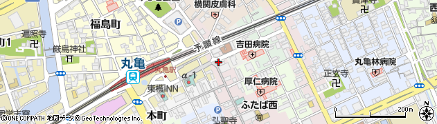 太田理容院周辺の地図