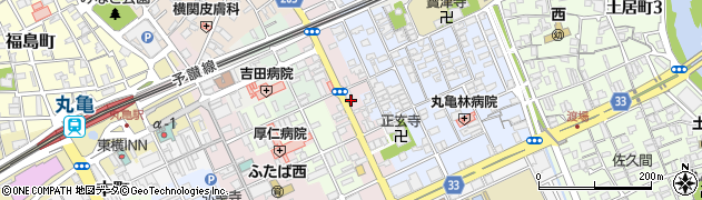 香川県丸亀市葭町104周辺の地図