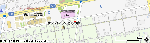 香川県高松市上林町499周辺の地図