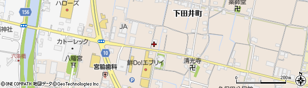 香川県高松市下田井町345周辺の地図