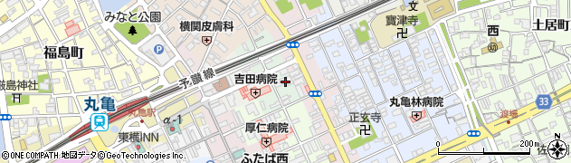 香川県丸亀市魚屋町43周辺の地図