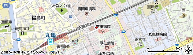 香川県丸亀市宗古町周辺の地図