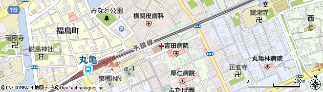 香川県丸亀市宗古町17周辺の地図