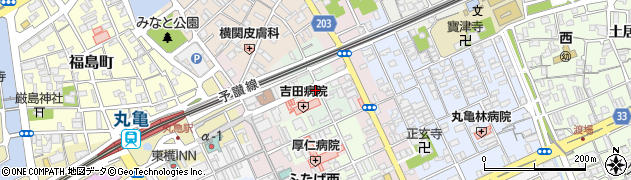 香川県丸亀市魚屋町10周辺の地図