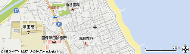 香川県さぬき市津田町津田1149周辺の地図