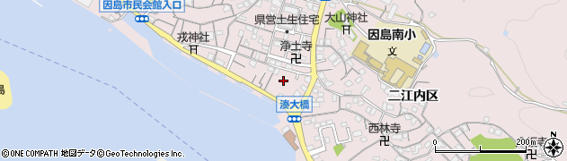江ノ沖公園周辺の地図