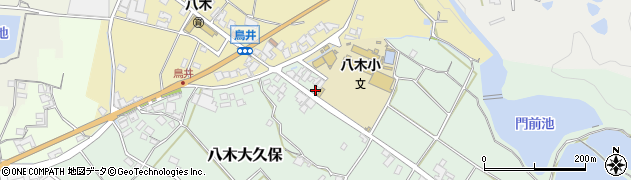 兵庫県南あわじ市八木大久保598周辺の地図